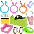 3-Size Tumbler Clamp for Sublimation,Cup Cradle for Crafting Tumblers,Sublimation Cup Holder Clamp for 20oz 30oz Cups,Mug Clamps for Sublimation,Tumbler Wrapper