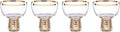 Lenox 897410 Tuscany Classics Gold Frost Coupes, Set of 4