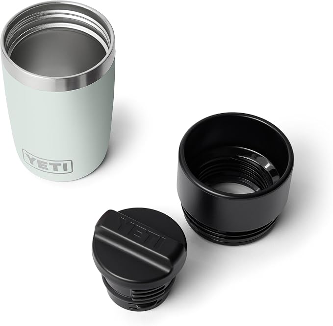 YETI Rambler 8 oz Travel Bottle, Stainless Steel, Vacuum Insulated with Leakproof Commuter Cap, Ridgeline