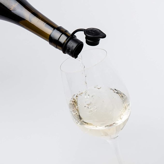 Haley's Corker 5-in-1 Wine Aerator, Stopper, Pourer, Filter and Re-Corker, 2 Pack