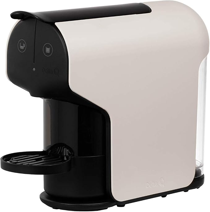 Delta Q Quick Espresso Pods Coffee Machine for Delta Capsules, White