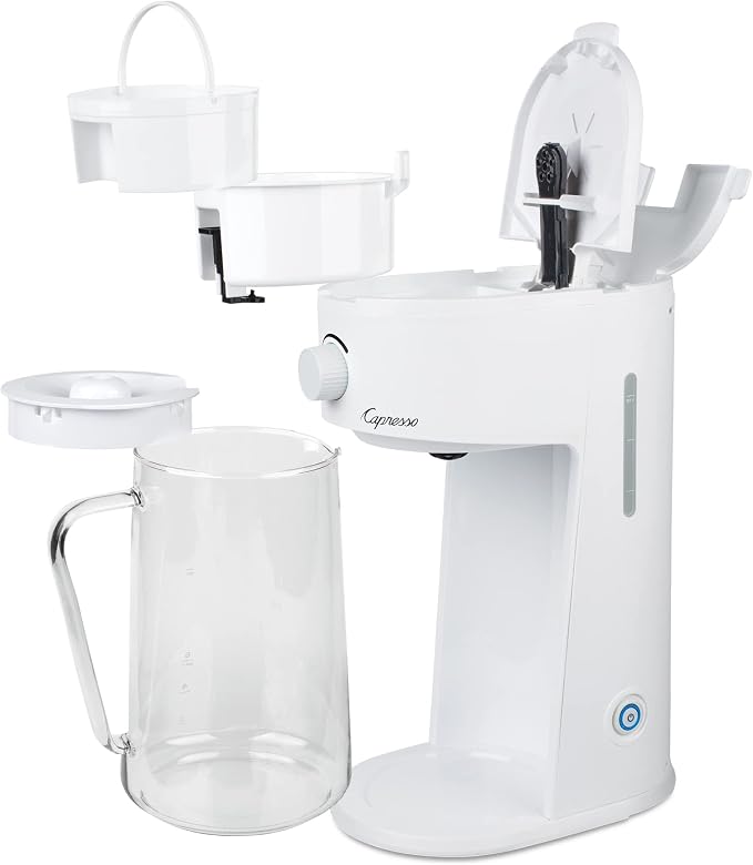 Capresso 623.02 Select Iced Tea Maker, 80 oz, White (Pack of 2)