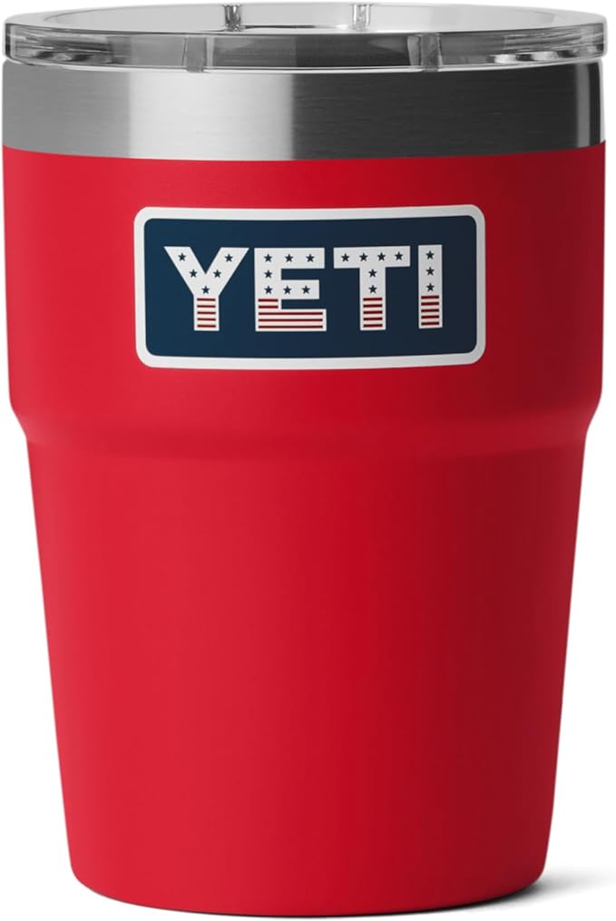 YETI Rambler 16 oz Stackable Tumbler, Vacuum Insulated, Stainless Steel with MagSlider Lid | Stackable