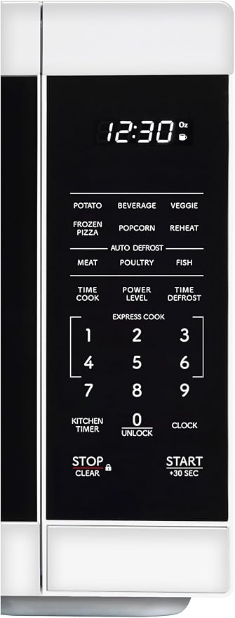 Sharp SMC1161KW 1.1 cu. ft. 1000W White Countertop Microwave Oven