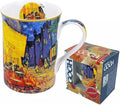 Awakening Mug Vincent van Gogh The Blossoming Almond Mug 12 Fl oz. Tea Cup Coffe for Parties (Cafe Terrace)