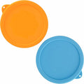 LUVCOSY 7 Cup Silicone Replacement Lids Storage Cover for Pyrex 7402-PC Glass Bowls (Container not Included) 2 Pack Microwave, Dishwasher and Freezer Safe