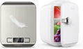 CROWNFUL Food Scale & CROWNFUL 4 Liter/6 Can Mini Fridge