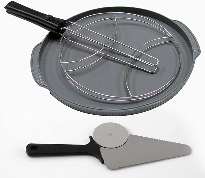 Nuwave Oven Pizza Kit with Pizza Liner, Pizza Flipper & Dual Pizza Cutter/Server