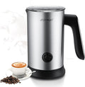 CIRAGO Milk Frother 4 in 1 Electric Milk Steamer Automatic Hot & Cold Foam Maker and Milk Warmer for Latte, Cappuccinos, Macchiato, Hot Chocolate Milk