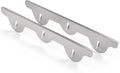 Linda’s Essentials Stove Gap Covers 316 Stainless Steel, Heat Resistant Oven Gap Filler Seals Spaces Between Stovetop and Counter, 25.4 Inches, Silver(Steel), 2 Pack