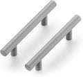 Ravinte 1 Pack | 5 Inch Cabinet Pulls Grey Stainless Steel Kitchen Drawer Pulls Cabinet Handles 5 InchLength, 3 Inch Hole Center