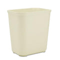 Rubbermaid Commercial Products Fire Resistant Wastebasket 7GAL/28 QT Beige for Hospitals/Schools/Hotels/Offices