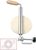 Rolling Pins,Rolling Pin and Silicone Baking Pastry Mat Set,Rolling Pins,Adjustable Stainless Steel Rolling Pin with Baking Dough,Pizza,Pie,Pasta(25MM)