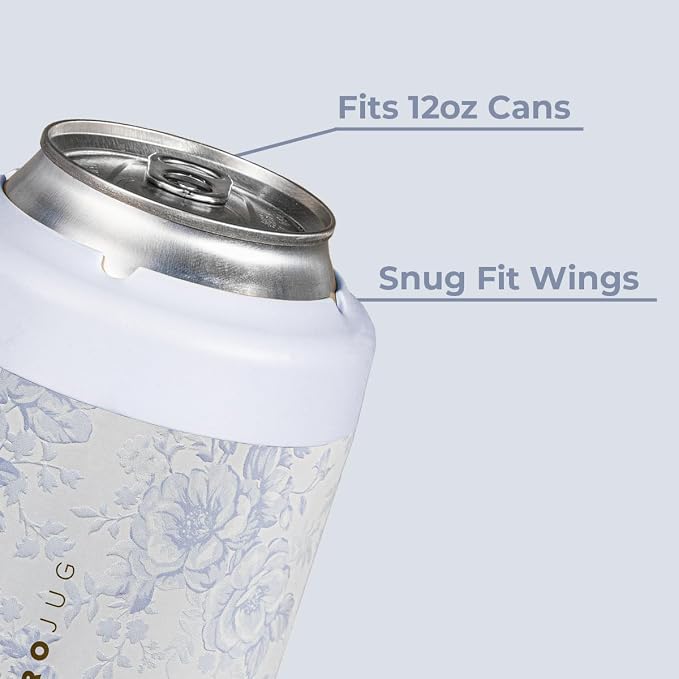 HydroJug Can Cooler 12 oz, Stainless Steel Can Holder, Cherish
