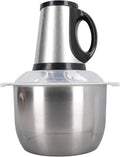 5L Stainless Steel Food Processor Electric Food Chopper with 5 Blades High Capacity Meat Grinder for Vegetables Garlic Nuts