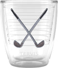 Tervis The Links Golf Collection Caddy's Choice Made in USA Double Walled Insulated Tumbler Travel Cup Keeps Drinks Cold & Hot, 12oz, Caddy's Choice