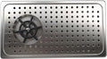 Pitcher Washer, Espresso Washer, Drainage and Drip Tray Stainless Steel Bar Glass Washer is The Sink, and The Cup Spray Washer is The Home Kitchen Hotel Cafe Restaurant (KF27-Silver)