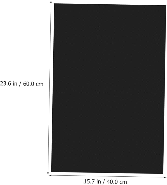 Zerodeko 9 Pack Non-stick Oven Liners Baking Mats Set Bbq Mat Heat Resistant Baking Sheets for Oven