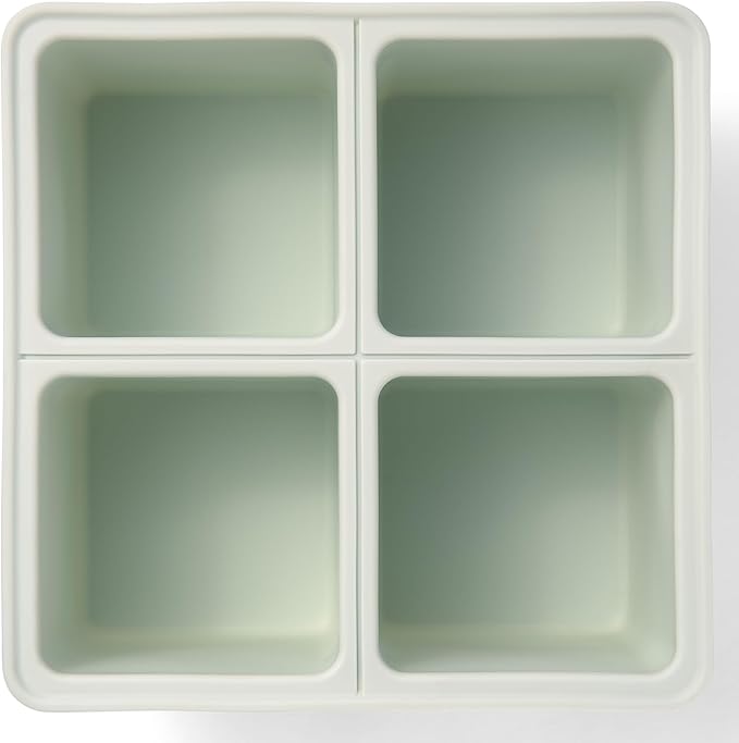 Heavy Duty 4-Compartment Silicone Mold, with 12 lbs Total Capacity (4x3 lbs), Perfect for Coolers, Ice Baths, Picnics, and Fishing, AB-XL4