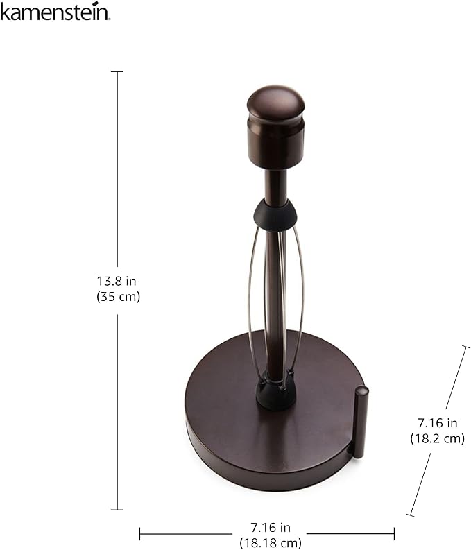 Kamenstein Perfect Tear Paper Towel Holder, 13-Inch, Bronze