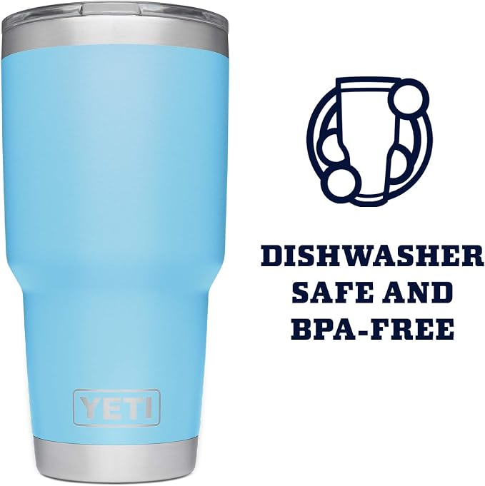 YETI Rambler 30 oz Stainless Steel Vacuum Insulated Tumbler w/MagSlider Lid