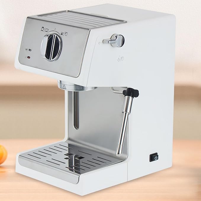 Coffee Machine Steam Nozzle, Stainless Steel Steam Wand Reusable Coffee Maker Tube Nozzle Tip Steam Spout for EC685 Espresso Machine for Home Kitchen Cafe Milk Tea Shop Latte Art