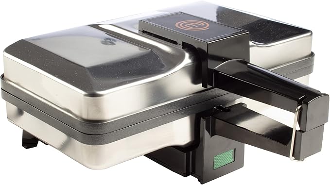 MasterChef Pizzelle Maker- Nonstick Electric Cookie Baker Press, Make Two Homemade 5-Inch Italian Waffle Treats at Once- Breakfast Dessert Iron or Mothers Day Gift for Her- Includes Recipe Guide