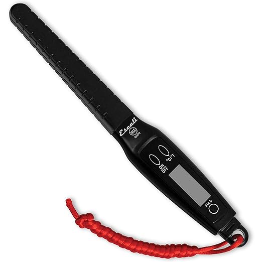 San Jamar THDGPN NSF Listed Digital Pen Thermometer, Black