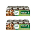 Ball Regular Mouth Glass Mason Jars with Lids and Bands, Used for Canning (Half Pint, 8 Ounce (Pack of 24))