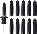 New Designed Liquor Pour Spouts Covers- 10 Pcs Plastic Bottle Pourer Cover Dust Caps (Not Include Pour Spout)