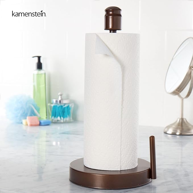 Kamenstein Perfect Tear Paper Towel Holder, 13-Inch, Bronze