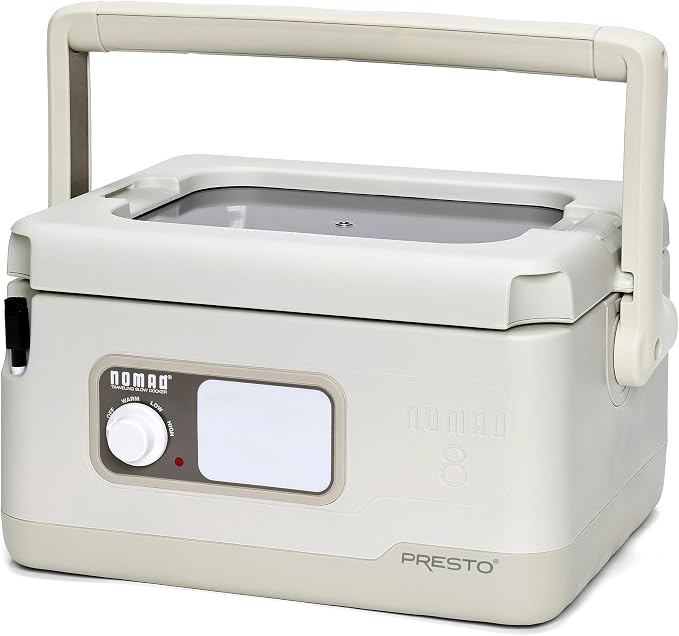Presto 06030 8-quart Nomad Traveling Slow Cooker, Locking Lid, Dry Erase Board