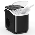 OLIXIS Countertop Ice Maker with Self-Cleaning, Portable Ice Maker Machine with Ice Scoop, 26Lbs/24H, 9 Cubes in 6 Mins, 2 Sizes of Bullet Ice for Home, Kitchen, Office