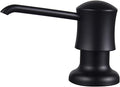 Ultimate Unicorn Soap Dispenser (Matte Black) for Kitchen Sink, with Liquid Hand & Dish Bottle.