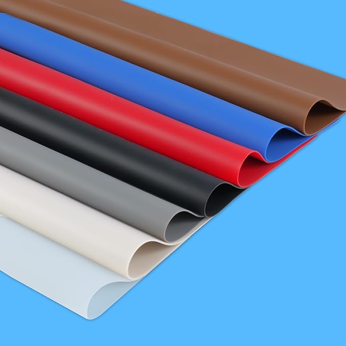 Silicone Mat for Kitchen Counter, Silicone Mat Trimable to Size (Black, 15.7×11.8inch-4pcs), BPA-Free Silicone Placemat, Heat-Resistant NonSlip Table Mat for Air Fryer, Countertop Protector Mat