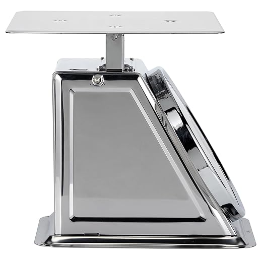 Tada 44 LBS Stainless Steel Mechanical Kitchen Scale Heavy Duty Portion-Control Food Scale Produce Scale with Stainless Steel Platform
