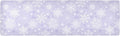 Gray White Winter Snowflakes Christmas Trivet Table Runner 40 Inches Long Trivet for Hot Pots and Pans/Hot Dishes,Table Protector Heat Up to 230F, Decorative Hot Plates Mat for Kitchen Countertop