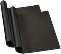 1/2pcs Oven Bottom Liners, Non-stick Reusable, Suitable For Electric Ovens, Gas, Toasters, Grills(Black-2pcs)