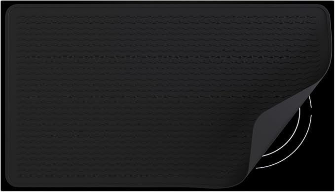 XiFEO Stove Top Covers for Electric Stove, Food Grade Heavy Duty Silicone Glass Stove Top Cover Protector, Induction Cooktop Protector, Heat Resistant Range Ceramic Stove Top Covers Mat, Oven Cover
