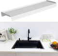Silicone Sink Edge Protectors For Kitchen Sink Splash Guard, Kitchen Sink Splash Guard, Silicon Sink Protector For Granite,Quartz - White