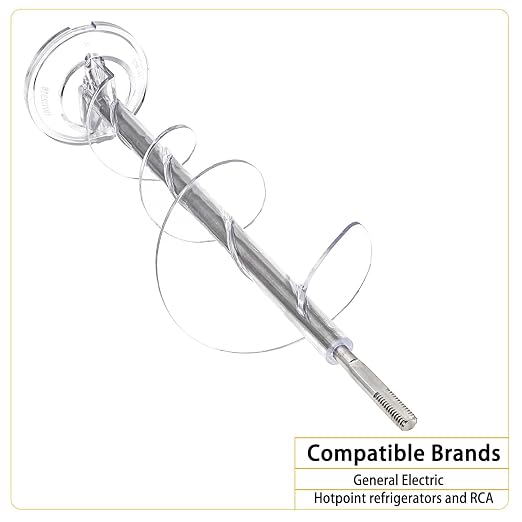 197d2316g020 Ice Make Auger by SupHomie - Compatible with GE Hotpoint Refrigerator Ice Bucket Auger