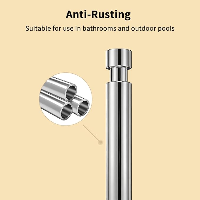 YUMORE Paper Towel Holder Countertop, Paper Towel Holder with Weighted Base Non Slip, Standing Paper Towel Roll Holder for Kitchen Bathroom, Stainles Steel (Chrome)