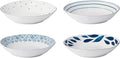Lenox 897257 Blue Bay Dinner Bowls, Set of 4, Assorted