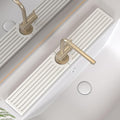Kitchen Faucet Mat, Diatomite Sink Faucet Mat Splash Guard for Kitchen, Water Absorbing Stone Tray for Sink, Quick Drying Faucet Mat for Kitchen Sink, Absorbent Stone Drying Tray for Bathroom Counter