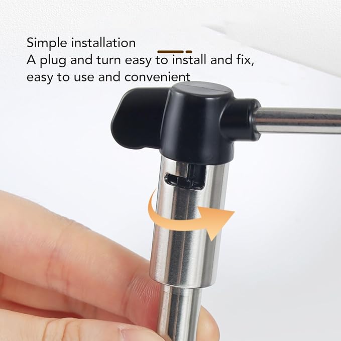 Coffee Machine Steam Nozzle, Stainless Steel Steam Wand Reusable Coffee Maker Tube Nozzle Tip Steam Spout for EC685 Espresso Machine for Home Kitchen Cafe Milk Tea Shop Latte Art