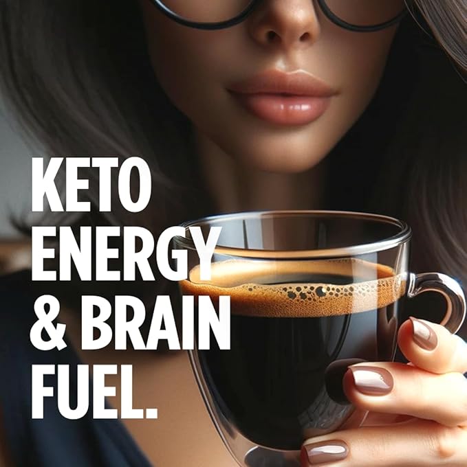 VitaCup Organic Genius Keto Coffee Pods, Increase Energy & Focus w/MCT Oil, Turmeric, B Vitamins, D3, Medium Dark Roast, Bold, Smooth, Single Serve Pod Compatible w/Keurig K-Cup Brewers, 10 Ct