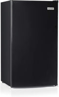 Igloo 3.2 Cu.Ft. Mini Fridge with Freezer - Single Door Compact Refrigerator with Glass Shelves for Homes, Dorms & Offices- Keep Snacks, Drinks & Frozen Foods Cool with Temperature Control Mini Fridge