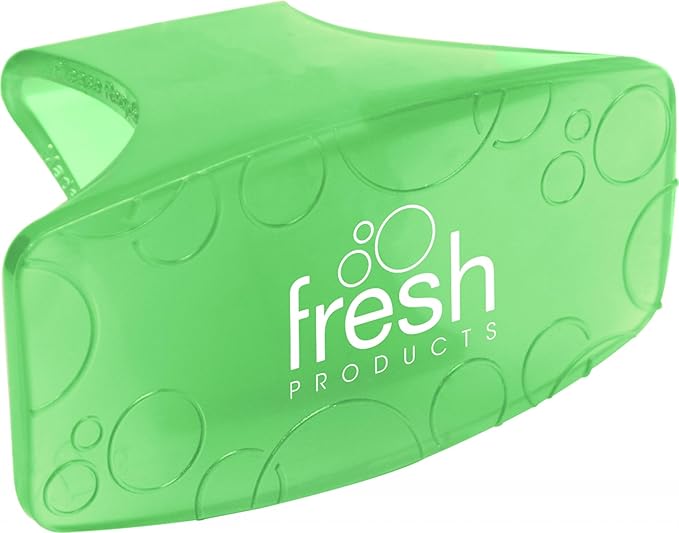 Fresh Products Eco Bowl Clip Air Freshener Versatile Design Toilet Freshener Trash Freshener Chemical Free Natural Oils Discreet Lasts 30 Days Made in the USA Cucumber Melon 12 pk