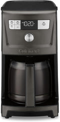 Cuisinart Coffee Maker, 14-Cup PerfecTemp Programmable Coffee Machine Glass Carafe with 1-4 Cup Setting, Brew Strength Control, Brew Pause, and Over Ice Function, Black Stainless Steel, DCC-3500BKS