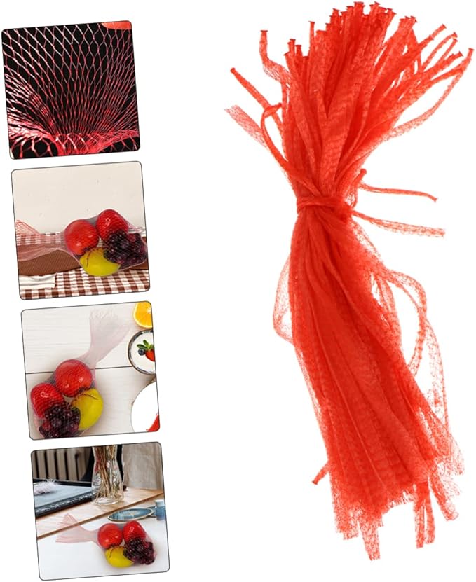 250pcs Mesh Produce Bags Reusable Produce Bags Fruit for Fruit Trees Vegetable Storage for Food Keep Fresh
